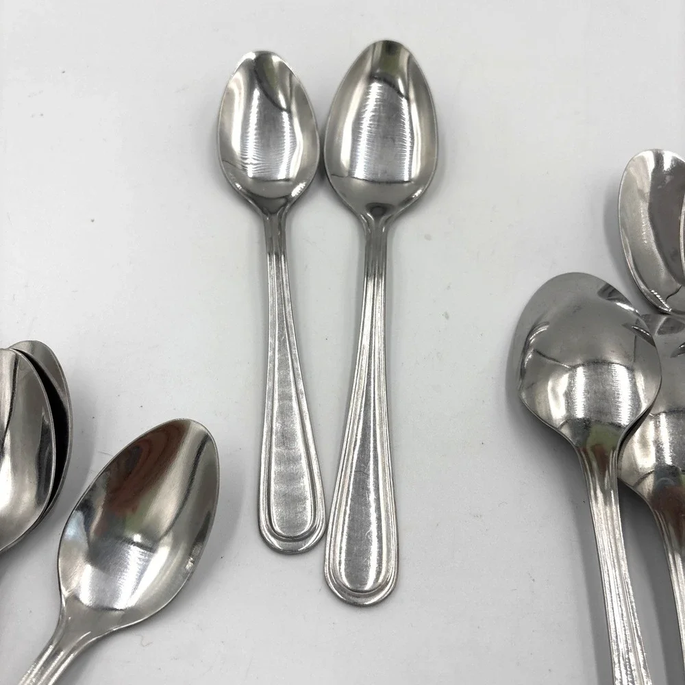 20 Pieces Tea Spoons Tablespoons Mix Lot Stainless Steel Spoons